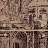 Ex-libris de K. Zhubanov 1999; C3 C5/eau-forte, aquatinte;