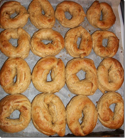 baked bagels