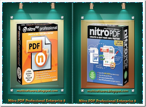 Nitro Pdf Professional Enterprise 8 32bit 64bit V8 1 1 3 Key