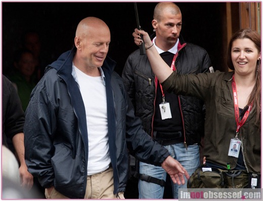 a Ggood day to die hard filming 070512