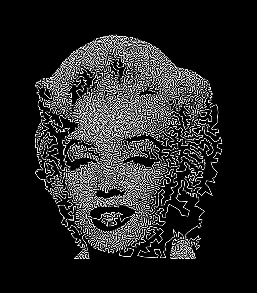 Portraits Made With a Single Unbroken Line Portraits Made With a Single Unbroken Line
