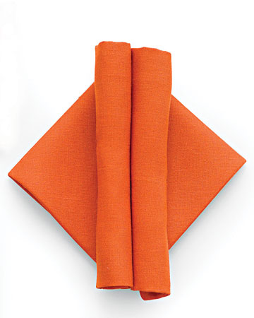 Give your guests something pleasant to behold -- and unroll -- with this striking contemporary napkin fold. Give your guests something pleasant to behold -- and unroll -- with this striking contemporary napkin fold.