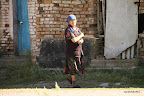 Old Kyrgyz woman