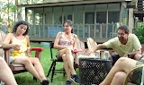 Carol tells another story from the 1960's.  We politely listen.
