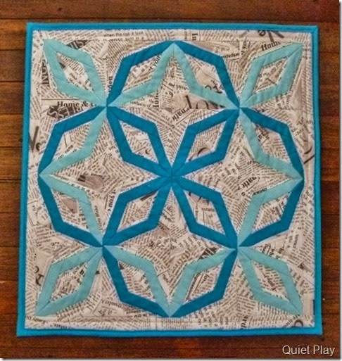 Something Blue DWR Challenge Quilt 2