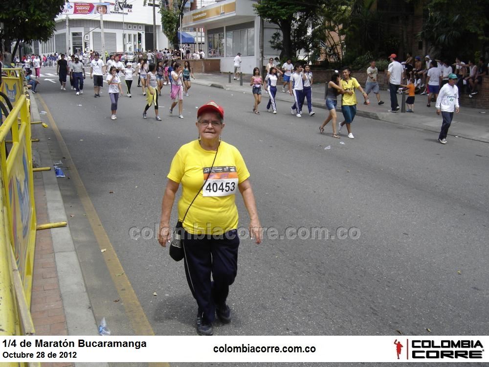 cuarto de maraton ciudad de bucaramanga 2012