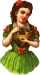 woman-green-dress-fruit woman-green-dress-fruit