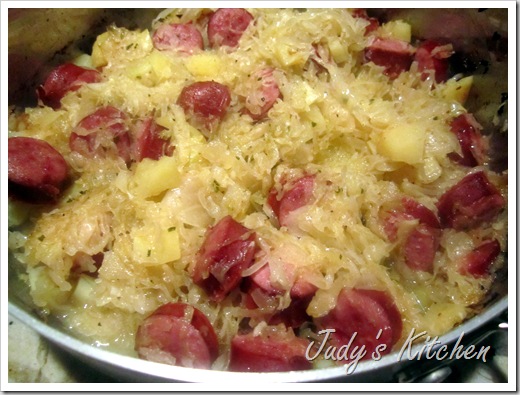 grandpa's sauerkraut & kielbasa (3)