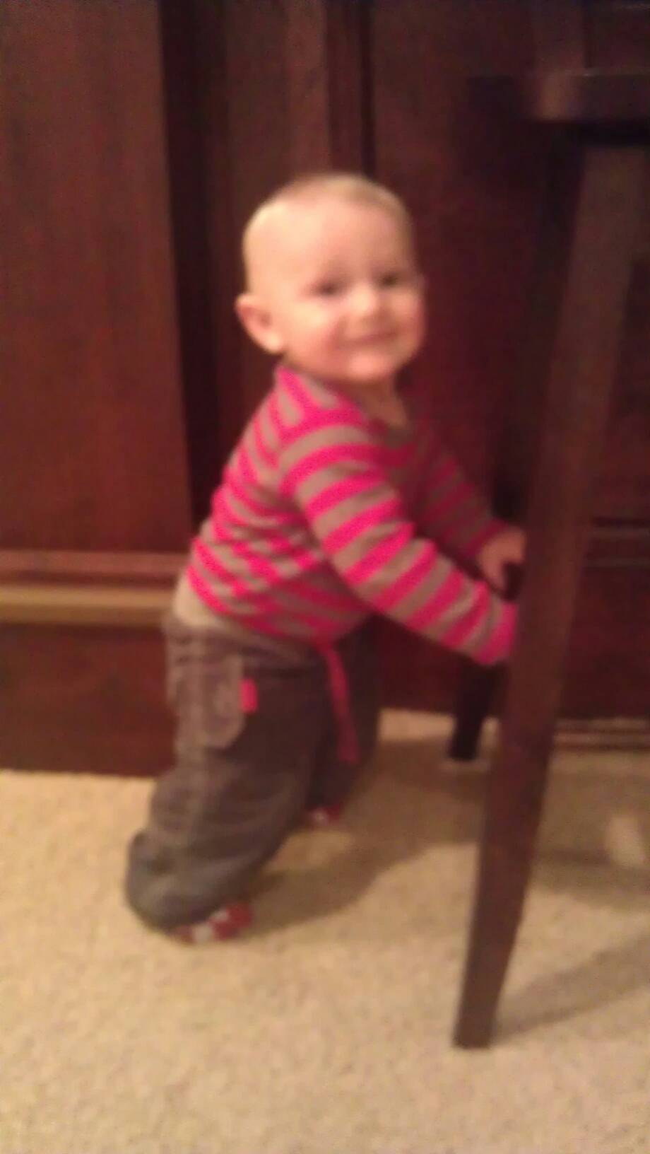 Charlie loves to stand