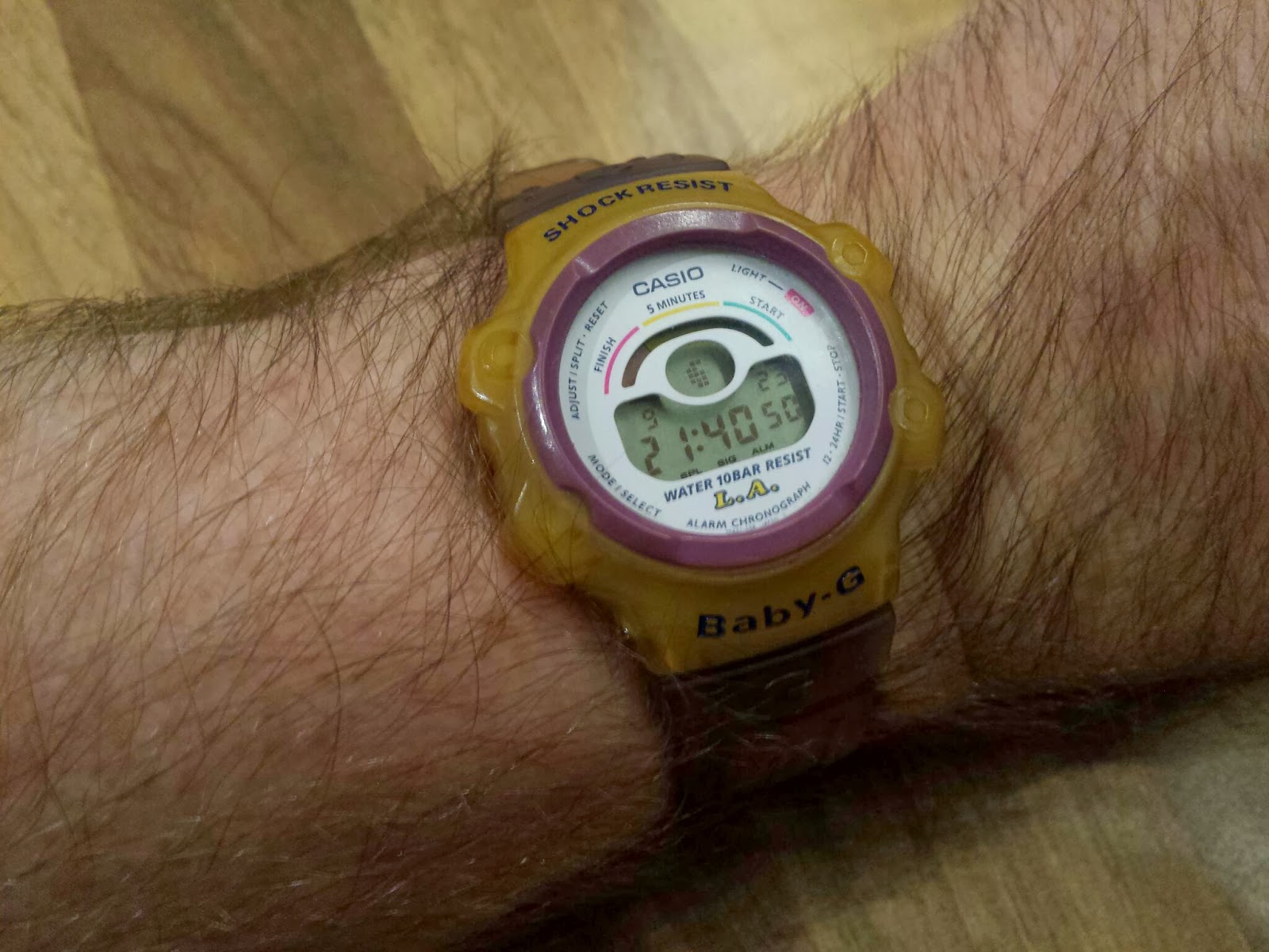 Which Watch Today...: Casio Baby-G BG-110 L.A. Version