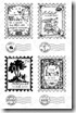 ScrapEmporium-Birthday Postage Stamps-WhimsyStamps-10221 ScrapEmporium-Birthday Postage Stamps-WhimsyStamps-10221