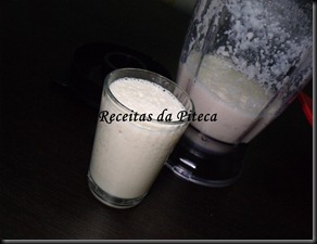 Batido de maçã e pêra