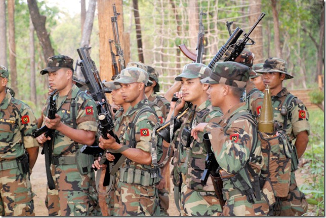 Militants from Northeast India