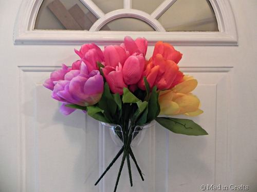 arrange tulips in gradient color