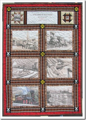 train wallhanging