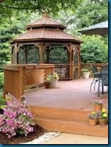 gazebos, decks