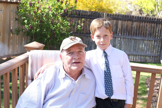 2013 04 21_0585 Sean and Grandad 2013 04 21_0585 Sean and Grandad