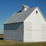 "White Barn, Blue Sky" - copyright David Thompson