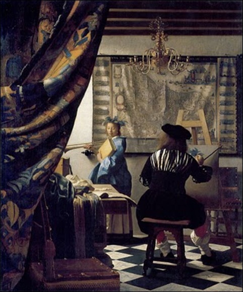 Vermeer, L’atelier Vermeer, L’atelier