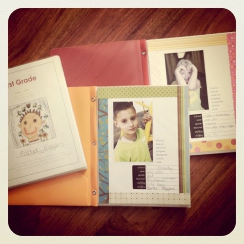 personal yearbooks free printables
