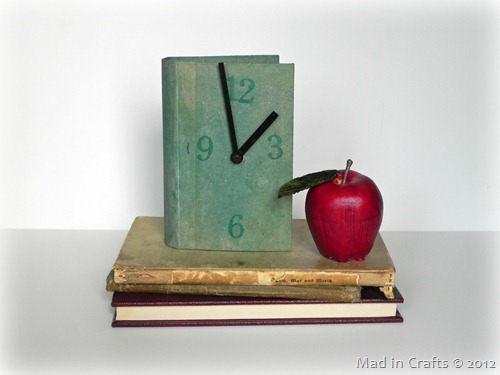 book clock