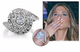 Jennifer Aniston's Diamond Engagement Ring