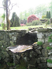 The garden is full of water features made from native rock. The water is all pumped from the lake. This photo also shows how the views at Innisfree are carefully composed tableaux - point your camera anywhere, you're guaranteed a beautiful photo!