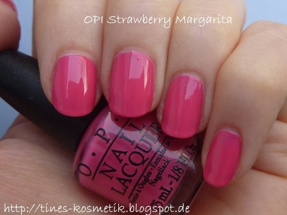 OPI Strawberry Margarita 1