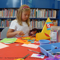 Boekids 2011 - De Reizende Hoed Voortraject © Stichting Boekids Bibliotheek: Nieuw Waldeck
