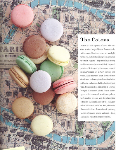 Finding inspiration everywhere, even in a pile of Macarons.