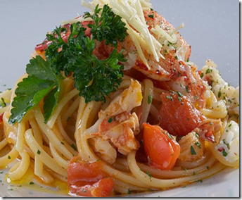 Linguine all'astice 