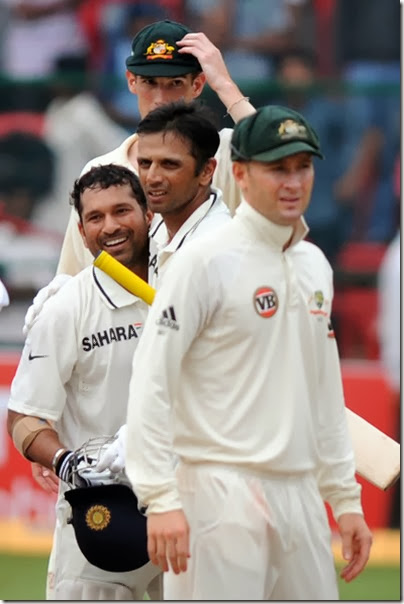 Sachin Tendulkar Rahul Dravid India v Australia R5eQbjUCivyl