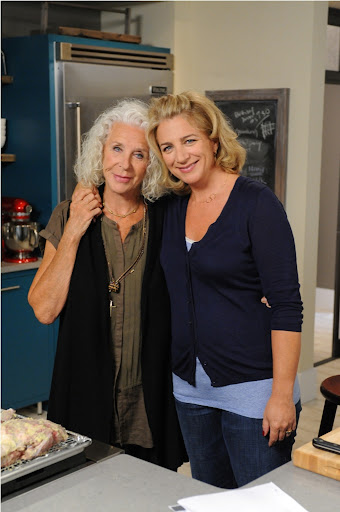 Lucinda Scala Quinn and her mother, Rosemary Scala, are pictured during the production of Lucinda Scala Quinn and her mother, Rosemary Scala, are pictured during the production of