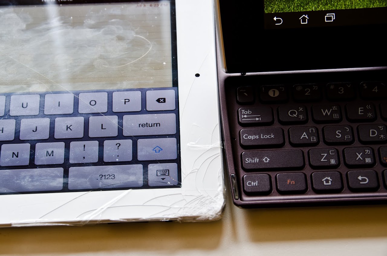 Comparison of keyboards
