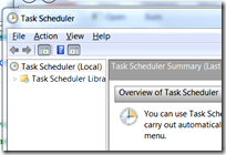 Windows task scheduler