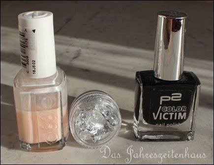 Nageldesign Silvester Glitzer Feuerwerk Silber elegant edel 2 Nageldesign Silvester Glitzer Feuerwerk Silber elegant edel 2