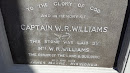Captain Williams Memorial Stone