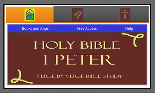 HOLY BIBLE: 1 PETER STUDY APP