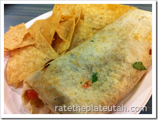 Rubio's Steak Baja Grill Burrito