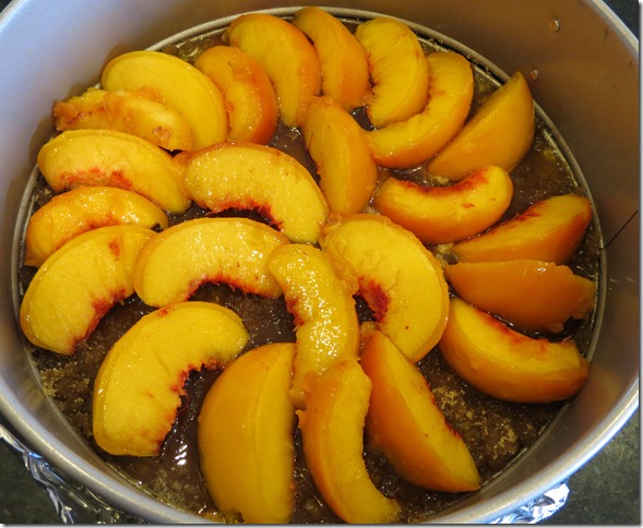 Peach Upside Down Cake--TWD