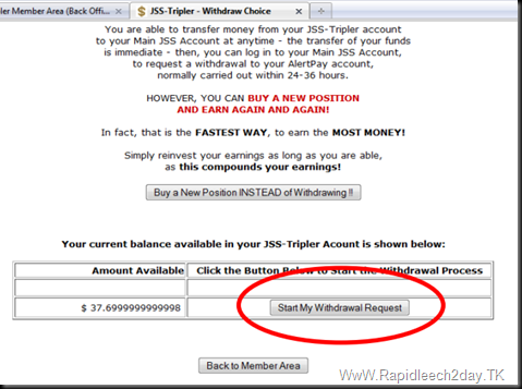 How to/Guide to withdrawing funds from your Tripler & JSS Account - Justbeenpaid