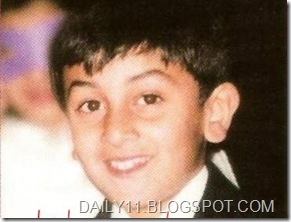 ranbir kapoor childhood photo
