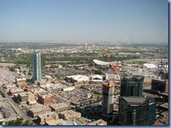 9867 Alberta Calgary Tower - view from Observation deck 9867 Alberta Calgary Tower - view from Observation deck