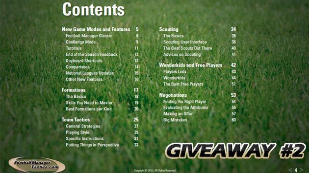 The Premier Guide to FM 2013 Giveaway #2 The Premier Guide to FM 2013 Giveaway #2