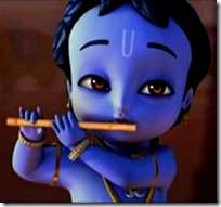 Lord Krishna with flute