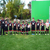 Young soccer players