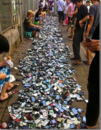 Second-hand mobile phone market