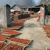 Yangshuo : au sud de la ville, séchage de kakis