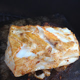 Loving how it flakes apart as it cooks