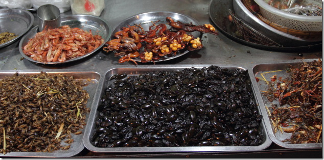 Insects galore at the markets of Phnom Penh, Cambodia Insects galore at the markets of Phnom Penh, Cambodia